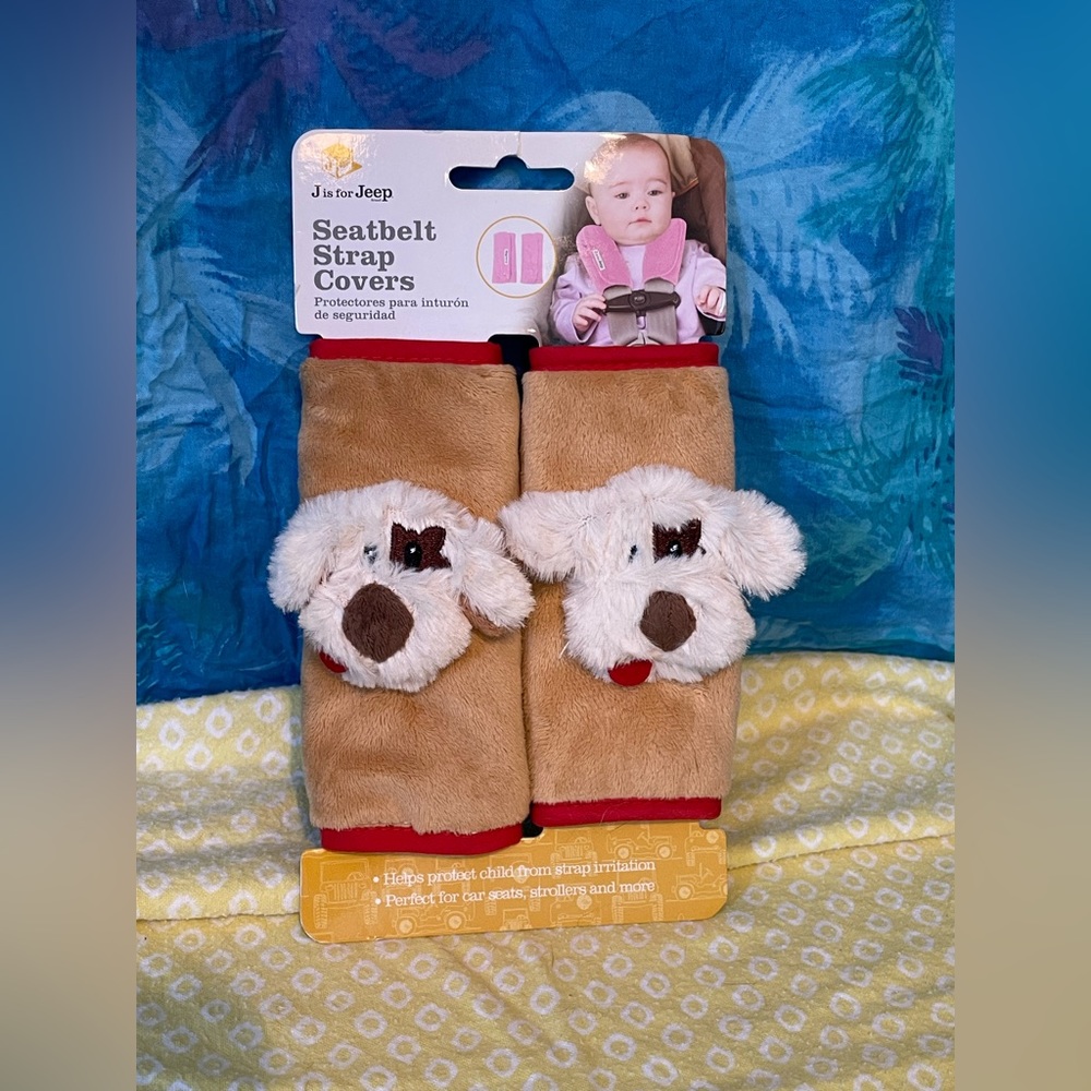 J is for Jeep Infant and Child Seatbelt Covers